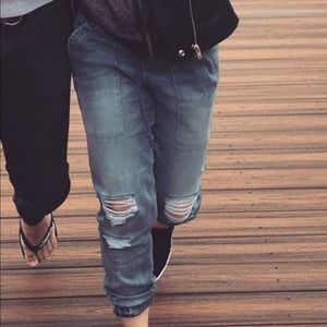 Bella Dahl lightweight denim drawstring floods